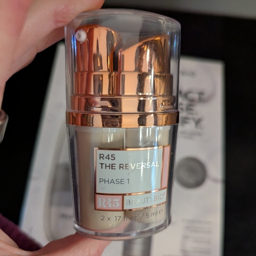 Beauty Bio R45 The Reversal Retinol Treatment Serum Phase 1 - Bundle Of 2